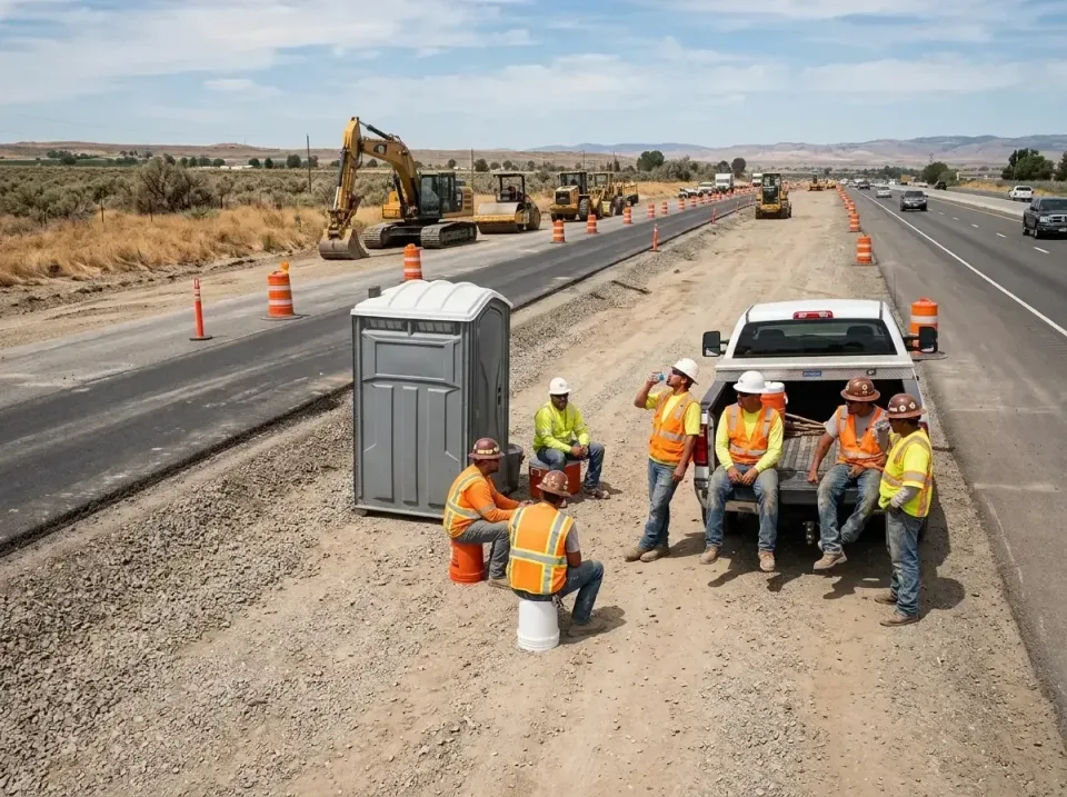 highway-road-construction-crew-007 — frequently asked questions, Porta Potty and Restroom Rentals in Loyola, CA